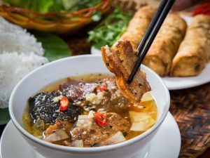 nước chấm bún chả