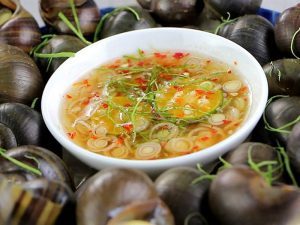 nước chấm ốc
