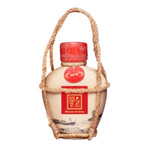 [Bình gốm 500ml] Nước mắm Tĩn hiệu tôm biển 60N độ đạm truyền thống Hồng Ngọc Đại Dương