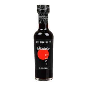 [Chai 250ml] Nước tương cao cấp Shiitake ủ chượp từ nấm ngọt và đậu nành