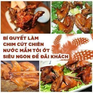 BÍ QUYẾT LÀM CHIM CÚT CHIÊN NƯỚC MẮM TỎI ỚT SIÊU NGON ĐỂ ĐÃI KHÁCH