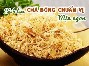 cách làm chà bông