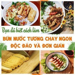 Bạn đã biết cách làm bún tương chay ngon