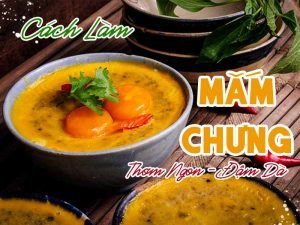 cách làm mắm chưng