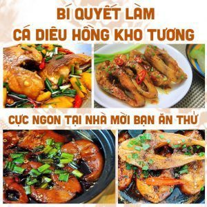 Bí quyết làm cá diêu hồng kho tương cực ngon