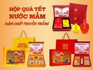 hộp quà tết nước mắm