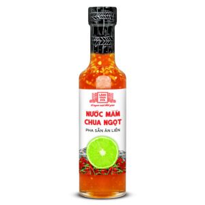 [Chai 300g] Nước mắm chua ngọt Làng Chài Xưa cao cấp nguyên liệu tươi, thơm ngon đặc biệt từ tỏi ớt