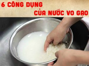 nước vo gạo