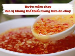 Nước mắm chay - Gia vị không thể thiếu trong bữa ăn chay