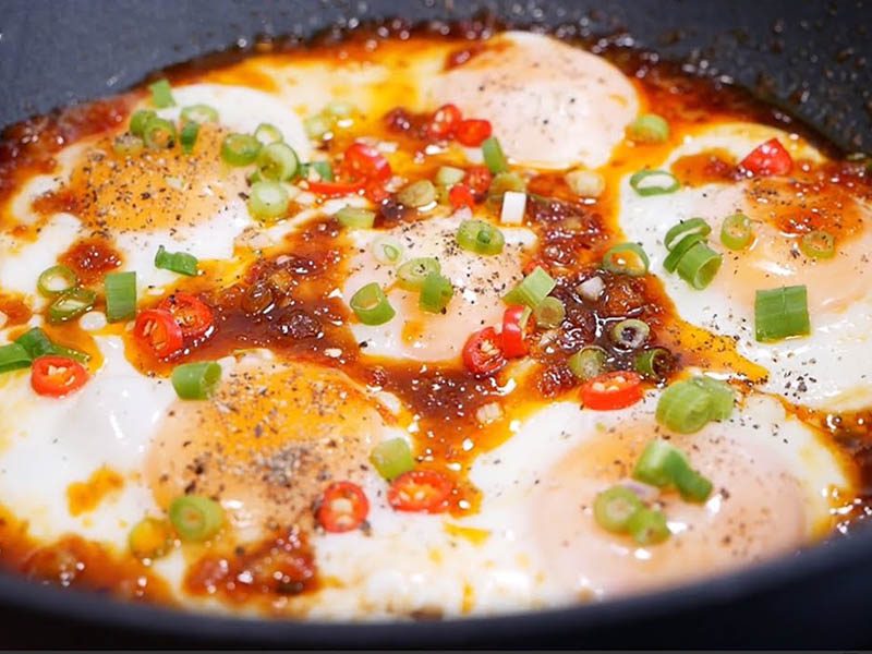Món ăn với trứng - Trứng chiên nước mắm