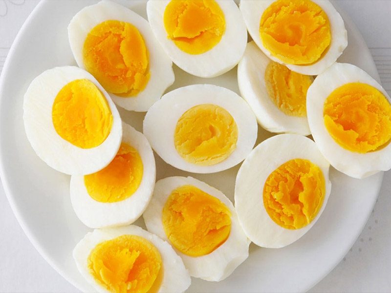 Món ăn với trứng - Trứng luộc