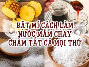 Bật mí 6 cách làm nước mắm chay - Chấm tất cả mọi thứ