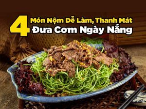4 Món Nộm Dễ Làm, Thanh Mát, Đưa Cơm Ngày Nắng
