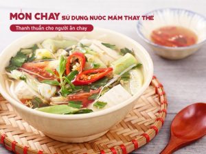 Món Chay Sử Dụng Nước Mắm Thay Thế