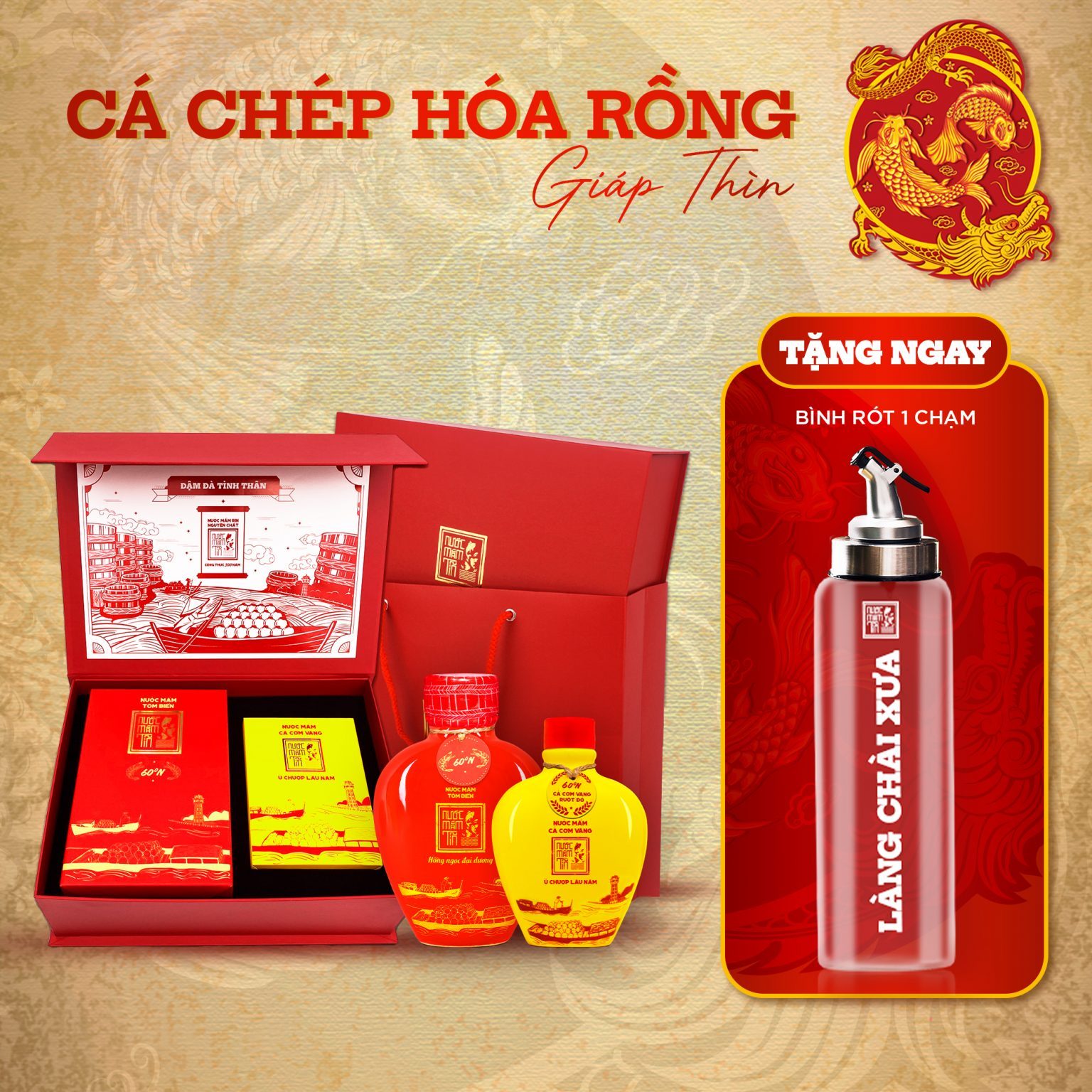 [ Quà Tết 2024] Hộp quà Đậm Đà Tình Thân