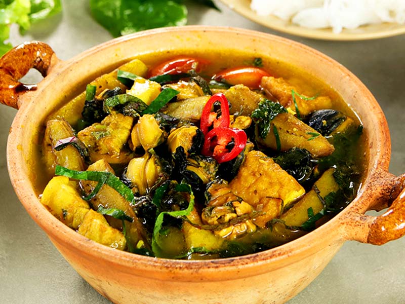 3 Cách làm món ốc chuối đậu - Ốc chuối đậu thịt ba chỉ