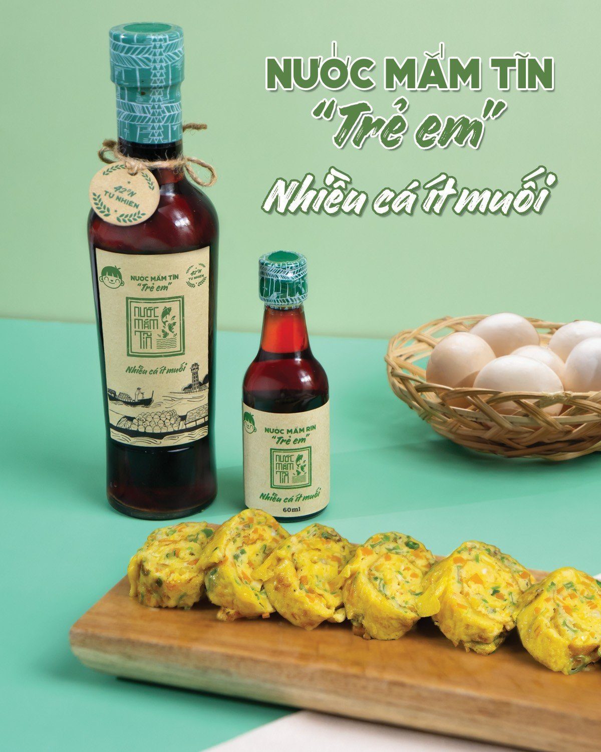 Một số món ăn ngon cho bé từ nước mắm trẻ em 42 độ đạm