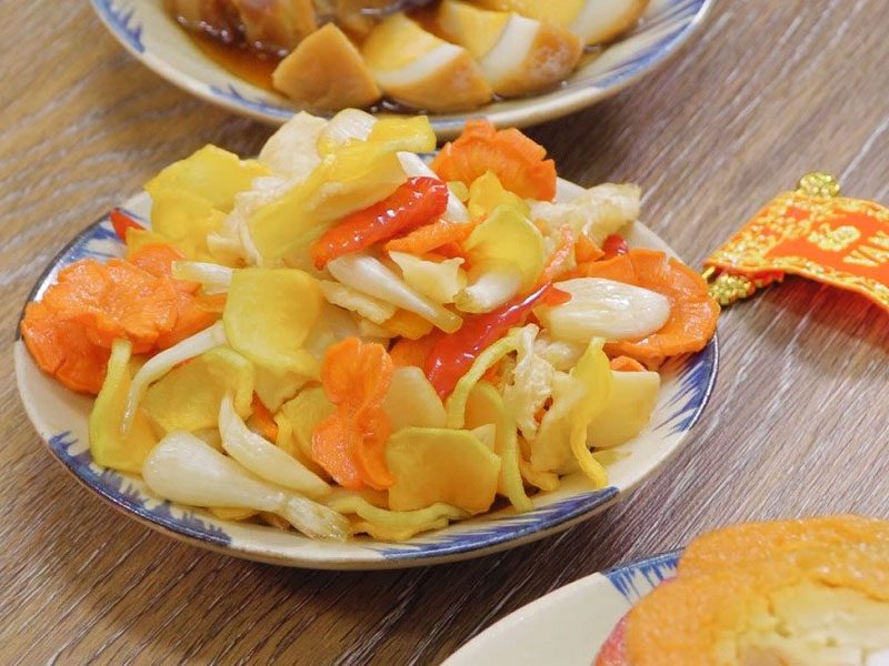 Cách làm dưa món ngâm nước mắm giòn ngon, đậm đà