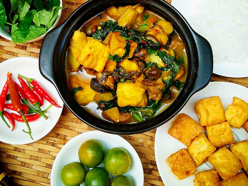 3 Cách làm món ốc chuối đậu - Ốc chuối đậu đậu phụ