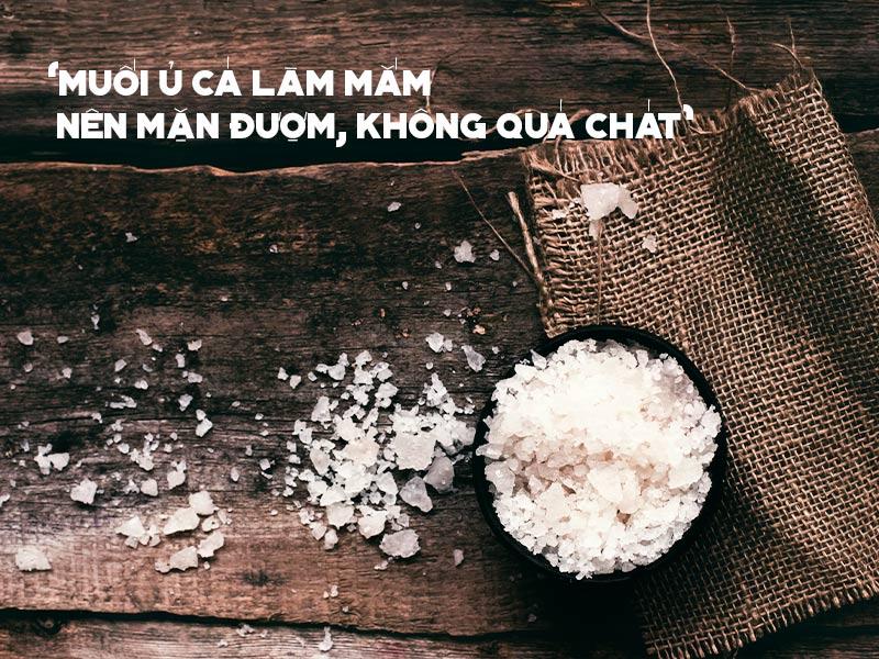 Nghệ thuật làm nước mắm truyền thống