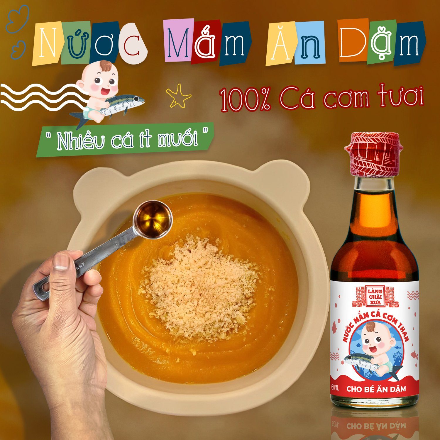 Bí quyết nấu ăn ngon với nước mắm Tĩn cho bé: