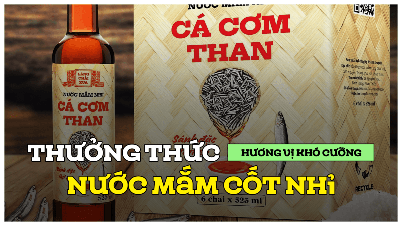 Hương vị khó cưỡng, Thưởng thức nước mắm cốt nhỉ