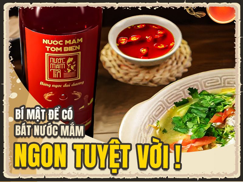 Đừng bỏ lỡ bí quyết pha nước mắm siêu đỉnh này!