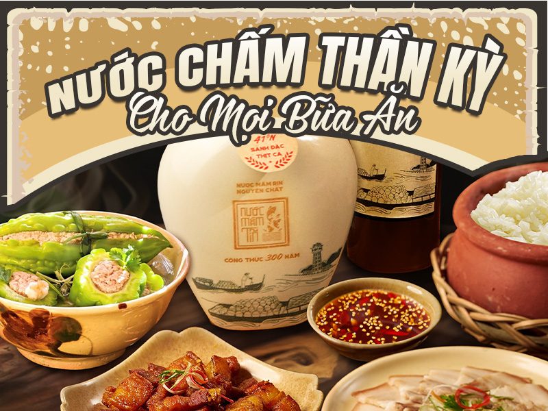 Nước chấm thần kỳ cho mọi bữa ăn