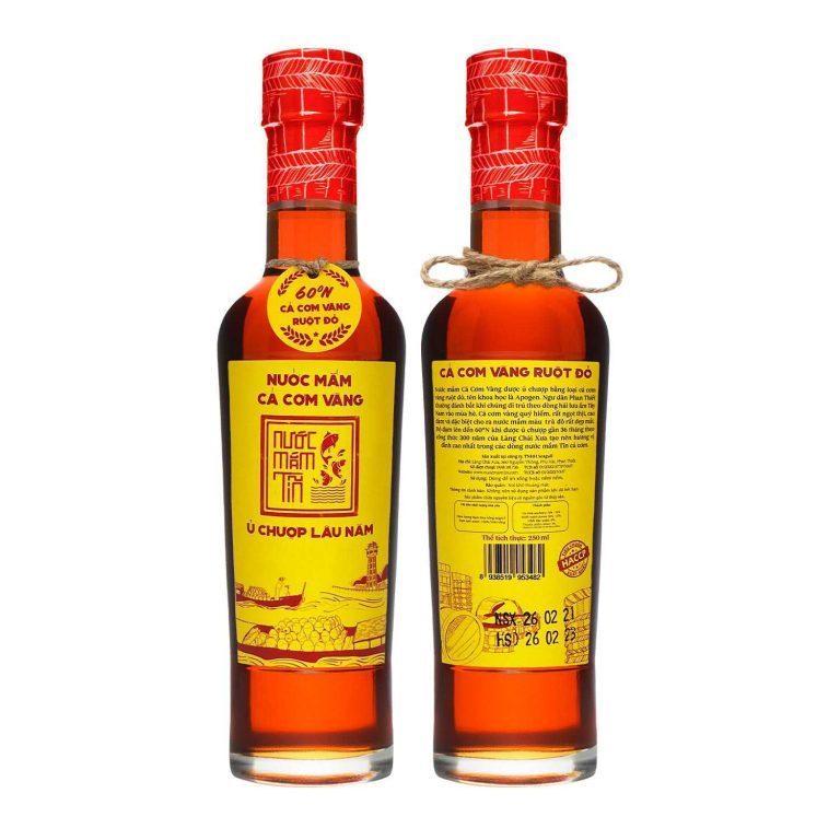Nước mắm cá cơm vàng