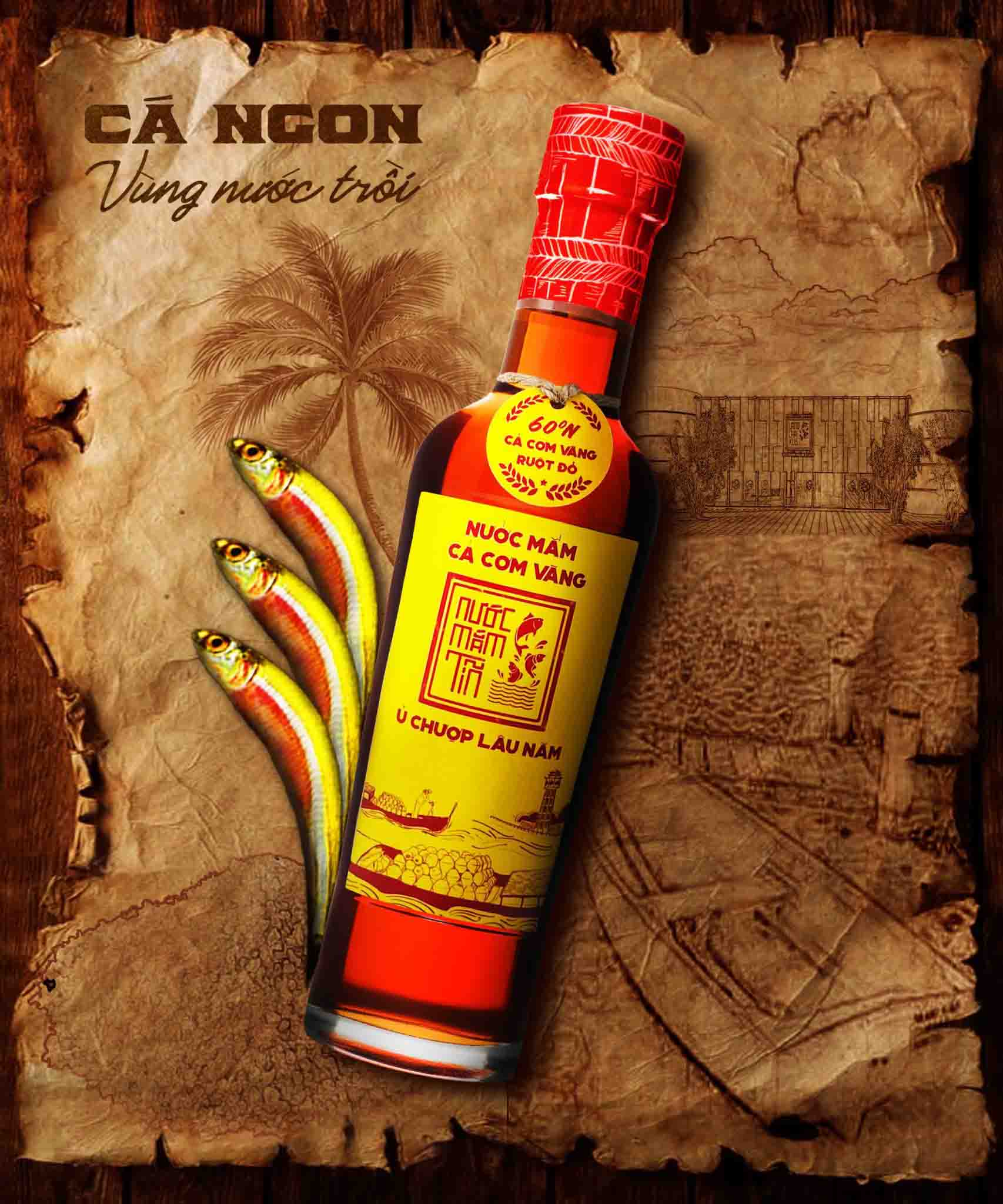 Nước mắm cá cơm vàng