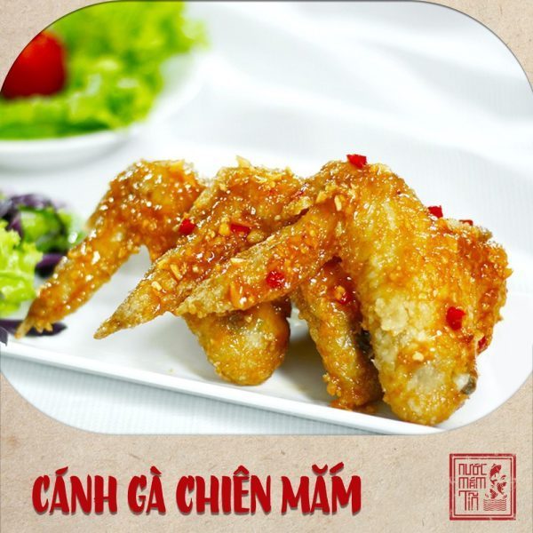 cánh gà chiên nước mắm