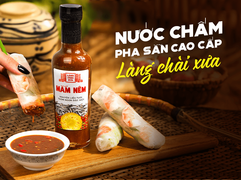 nước chấm pha sẳn cao cấp làng chài xưa