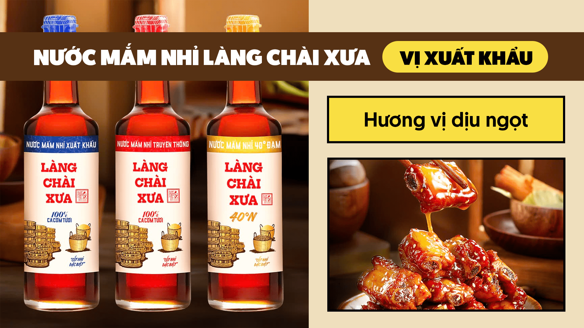 nước mắm nhỉ làng chài xưa