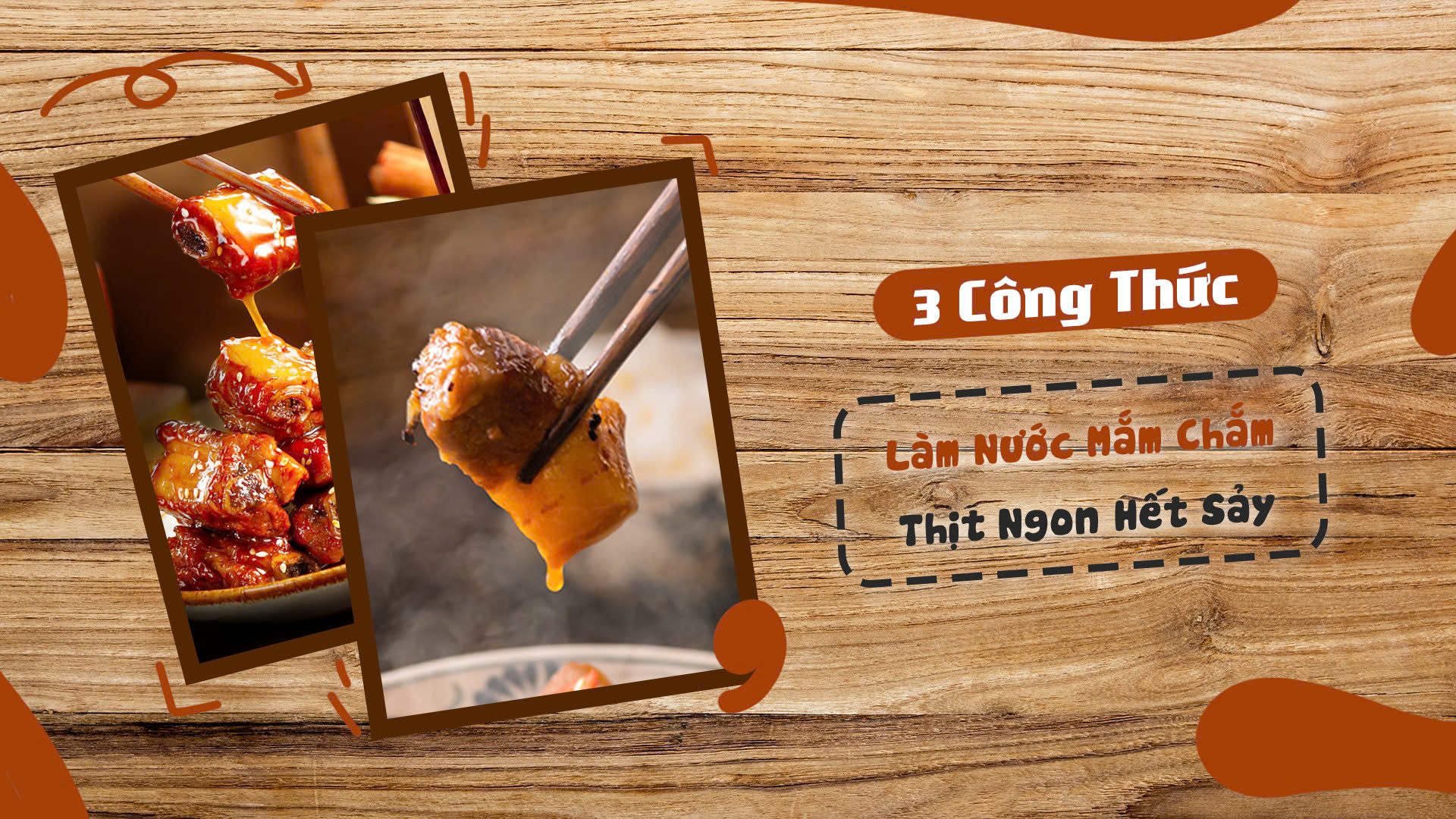 công thức làm nước mắm chấm thịt