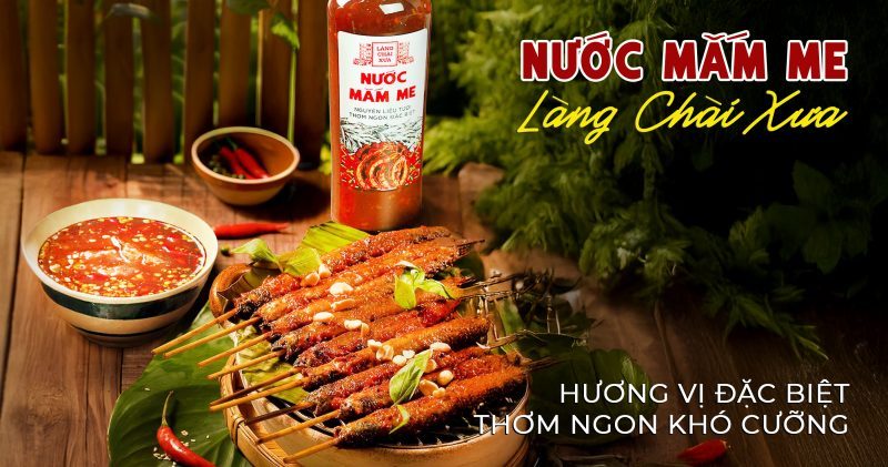 Nước mắm me pha sẳn làng chài xưa