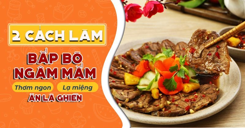 bắp bò ngâm mắm