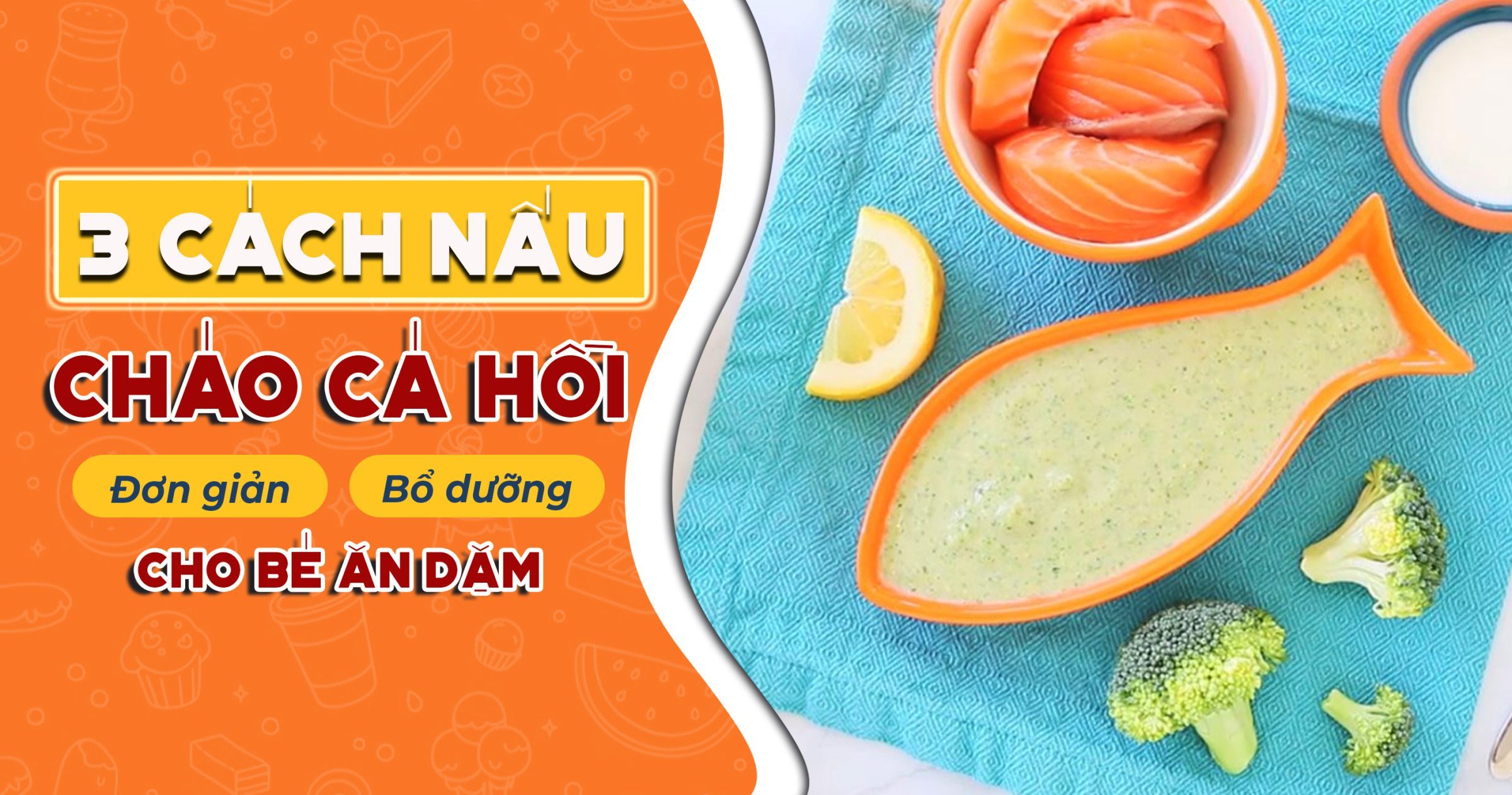 cháo cá hồi