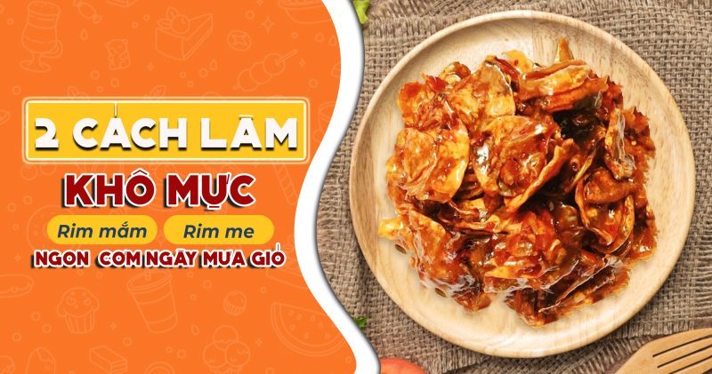 khô mực rim