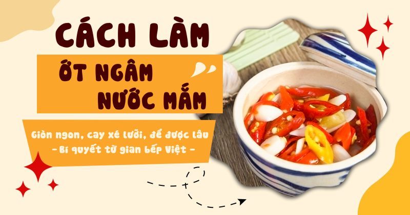 ớt ngâm mắm