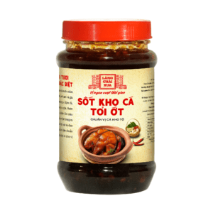 [Hủ 280g] Sốt kho cá tỏi ớt Làng Chài Xưa chuẩn vị cá kho thơm ngon tròn vị như kho thủ công – kho được 1.5kg cá